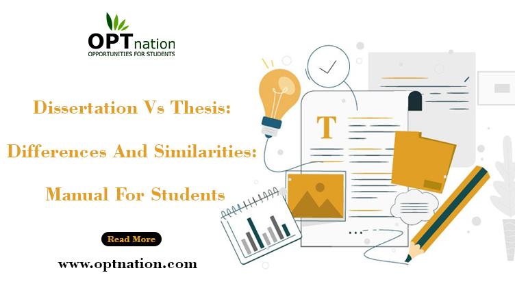 Dissertation Vs Thesis: Differences And Similarities: Manual For Students