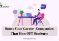 Boost Your Career: Companies That Hire OPT Students