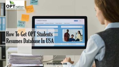 How to Get OPT Students Resumes Database in USA