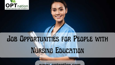 Job Opportunities for People with Nursing Education