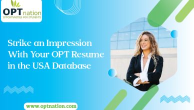 Strike an Impression With Your OPT Resume in the USA Database