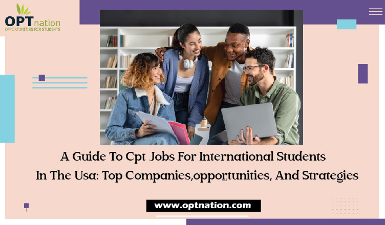 CPT Jobs for International Students in the USA