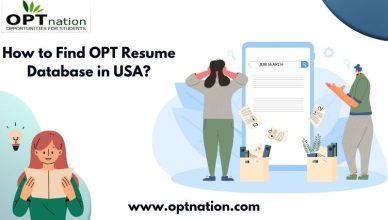 opt jobs in usa, OPT Resume Database in USA
