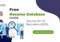 free resume databse in usa