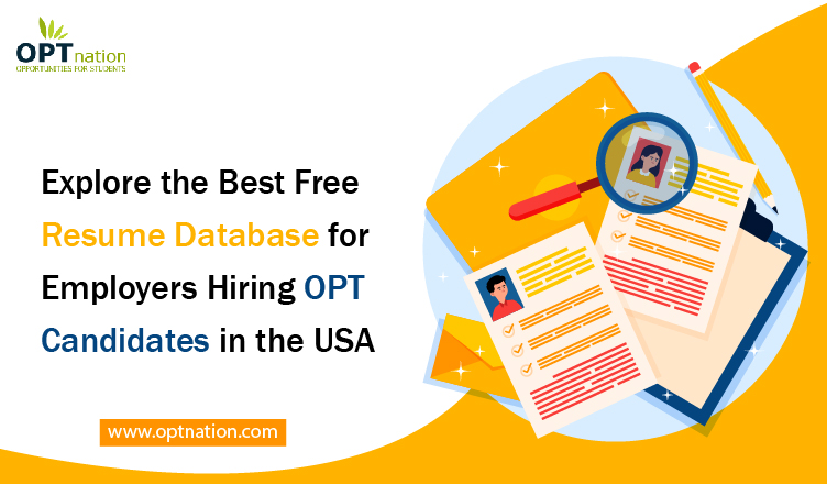 free resume database in usa