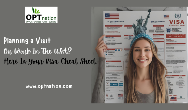 Planning a Visit or Work In USA